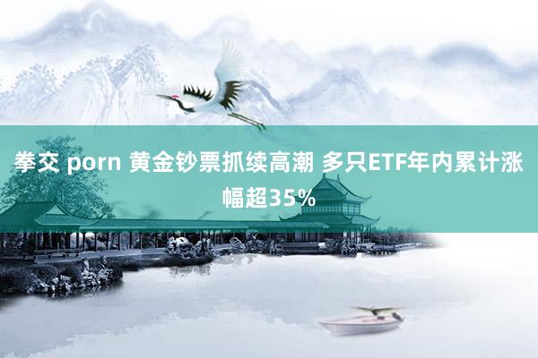 拳交 porn 黄金钞票抓续高潮 多只ETF年内累计涨幅超35%